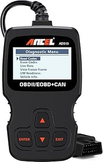 AD310 Classic Enhanced Universal OBD II Scanner Car Engine Fault Code Reader CAN Diagnostic Scan Tool, Read and Clear Error Codes for 1996 or Newer OBD2 Protocol Vehicle (Black)
