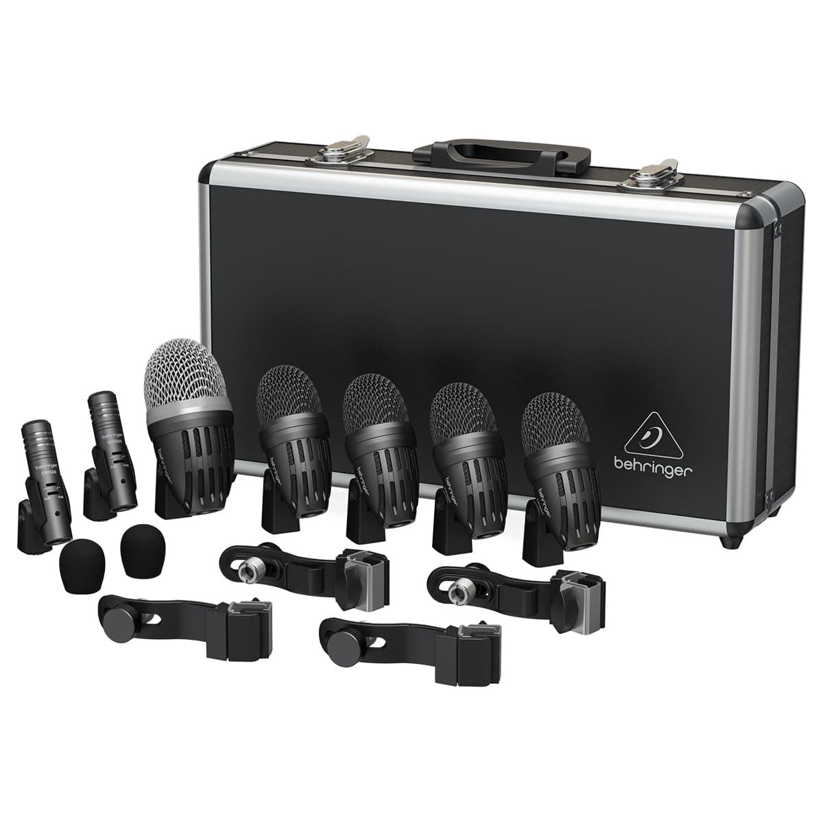 BC1500 Premium 7-Piece Drum Microphone Set for Studio and Live Applications