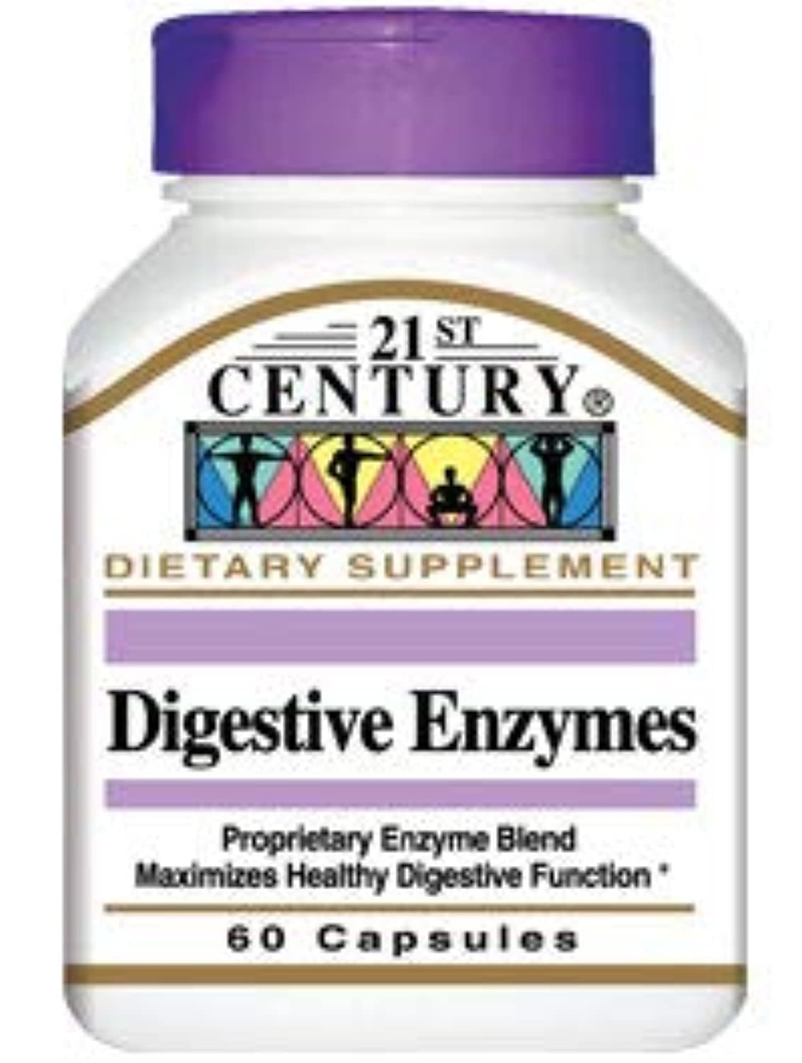 Digestive Enzymes Capsules, 30 Count