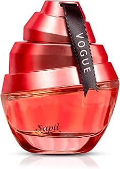 Sapil Vogue Eau De Parfum 100ml, Affordable Luxury Perfume, Modern Gourmand Fragrance with Almond, Coffee, Bergamot, Lemon Top Notes, Bold Blend Perfumes for Women