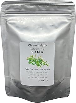 Cleavers herb - Galium aparine Dried Leaf C/S from 100% Nature (4 oz)