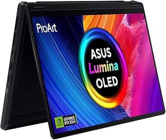 ASUS ProArt PX13 HN7306WV 13.3' 3K OLED Touchscreen 2-in- 1 Laptop (AMD Ryzen AI 9 HX 370, NVIDIA GeForce RTX 4060, 32GB RAM, 1TB PCIe SSD, Backlit Keyboard, Windows 11, Wi-Fi 7) Includes Stylus Pen