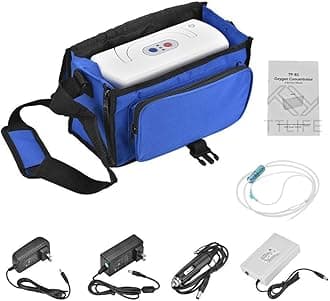 3L Portable Oxygen Bar Machine - Household Portable O2 with Tube Air Flow for Travel & Home Use