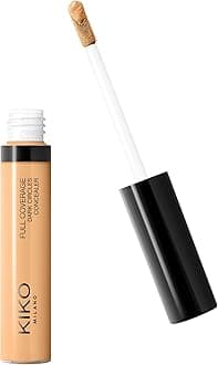 KIKO Milano Full Coverage Dark Circles Concealer 19, High-Coverage Liquid Concealer For The Face And Eye Area