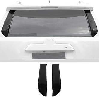 JWWY for 4Runner Tailgate Rear Back Trunk Door Cover Trim Compatible with 2010-2024+ Toyota 4Runner Exterior Accessories, 2pcs Carbon Fiber