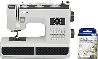 ST371HD 37-Stitch Sewing Machine, SA5FTPKG 5 Foot Embellishment Pack Included