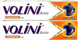 Volini Activ Pain Relief Gel 50 Gm Pack of 2