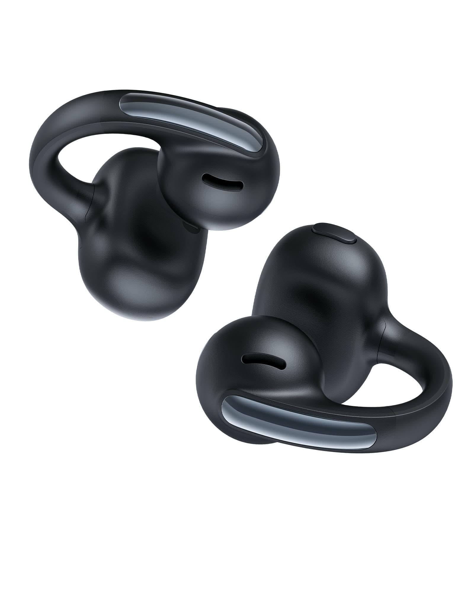 Baseus Open Ear Earbuds Clip On Earbuds Black