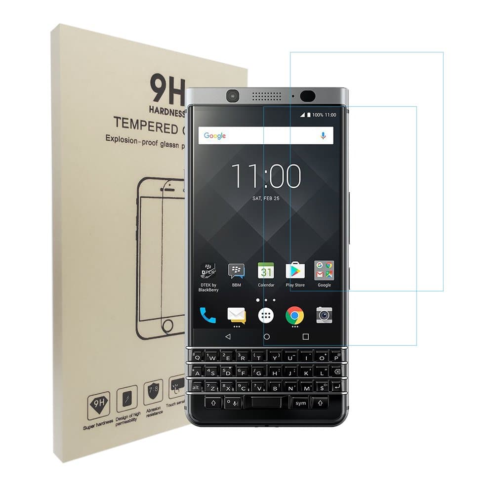BlackBerry KEYone Screen Protector(Full Coverage) TPU Screen Protector for BlackBerry KEYone(Not Glass)Bubble Free and Anti-Fingerprint(2-Pack)