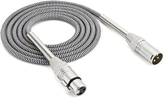 Silverback Roar XLR Patch Cable, 15ft. Premium Microphone Cable