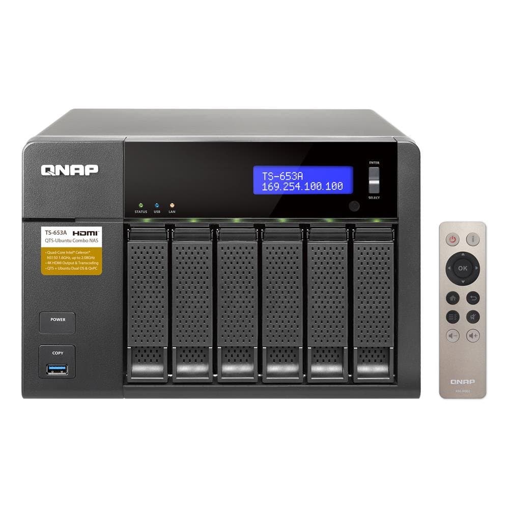 Qnap 6bay 1.6 Ghz Qc 4gb 4xgbe 4xusb3.0