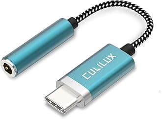 Cubilux192KHz/24-bit USB C Headphone Adapter Compatible with Google Pixel 7/6 Pro 6a 5 4 3 2 XL, Moto Edge 30 Ultra/Pro S30 X30, Samsung Note S21 S22/S23 Type C to 3.5mm Audio Jack Aux Dongle