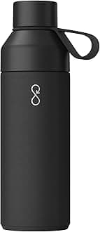 Original 17 oz | Stainless Steel Water Bottle | Reusable & Sustainable | Keeps Drinks Cold & Hot | Eco Friendly Gift (Obsidian Black)