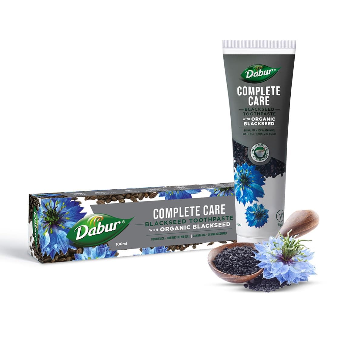 Black Seed Organic Toothpaste - 100ml | Complete Care Toothpaste for Strong Teeth & Gums | Specially Formulated for Natural Oral Care