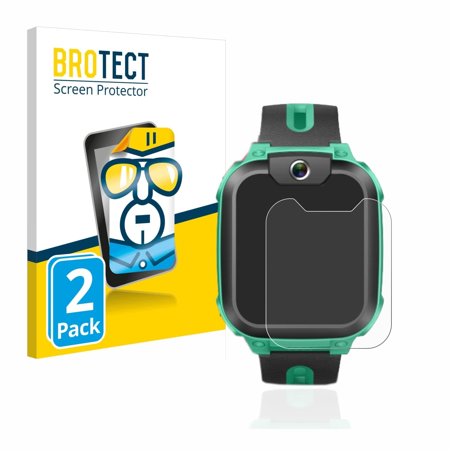 Screen Protector compatible with Imoo Watch Phone Z1 (2 Pack) - HD-Clear Protection Film