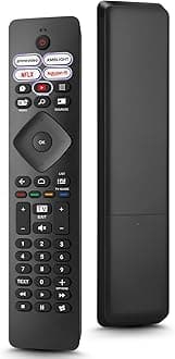 Replacement for Philips-TV-Remote Control, Universal for-Philips-Ambilight Smart 4K OLED LED HD FHD TV