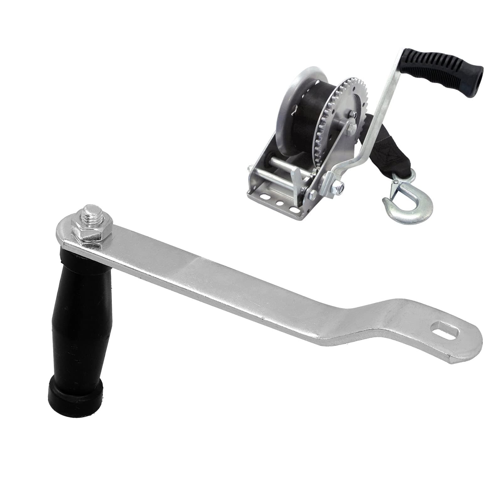 Watris Veiyi Replacement Winch Handle, Crank Handle, Trailer Handle Replacement, Boat Winch Handle Comfort Grip Replacement Accessory for Trailer Marine Sailboat (1)