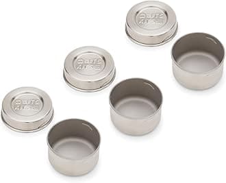 Bits Kits 20804 Stainless Steel Reusable Condiment and Snack Containers