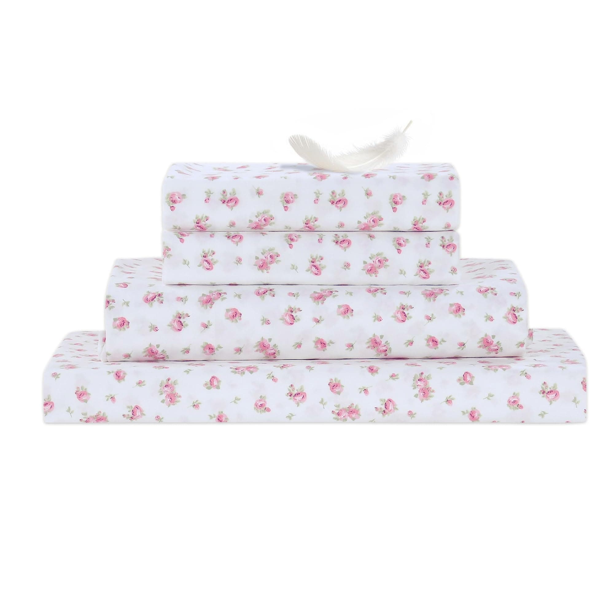 Modern Threads Silky Soft Microfiber and Wrinkle Free Sheets - Luxurious Microfiber Bed Sheets Includes Flat Sheet, Fitted Sheet with Deep Pockets, & Pillowcases Ivory, Full