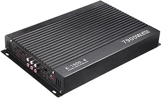 4-Channel Audio Power Amplifier, amplifier HiFi 7900W High Power Amp. Four-Way 12.0V Car Stereo Power Amplifier Class A/B