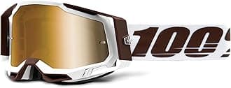 100% Racecraft 2 Motocross & Mountain Biking Goggles with Nose Guard - MX, MTB, Dirt Bike, Power Sport Protective Eyewear