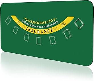 70 x 35 Inch Blackjack Poker Mat