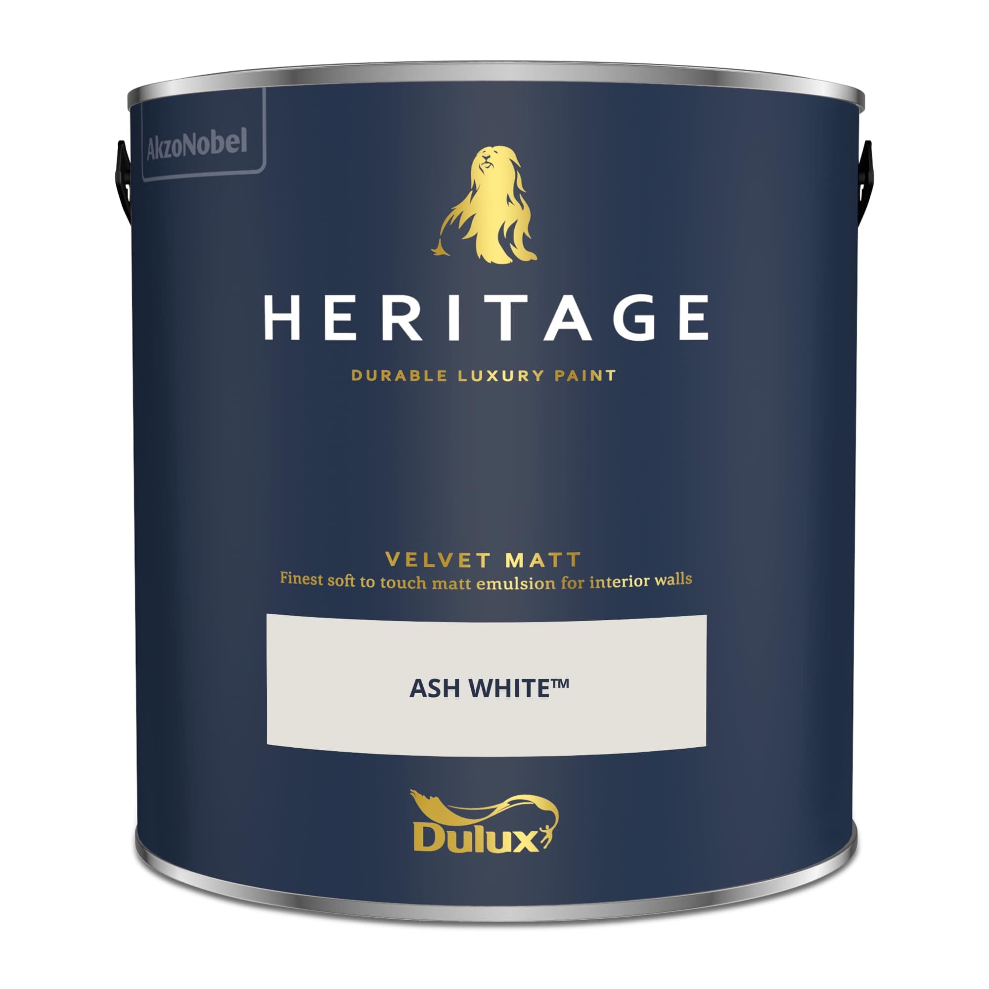 Dulux Heritage Paint (2.5L, Ash White)