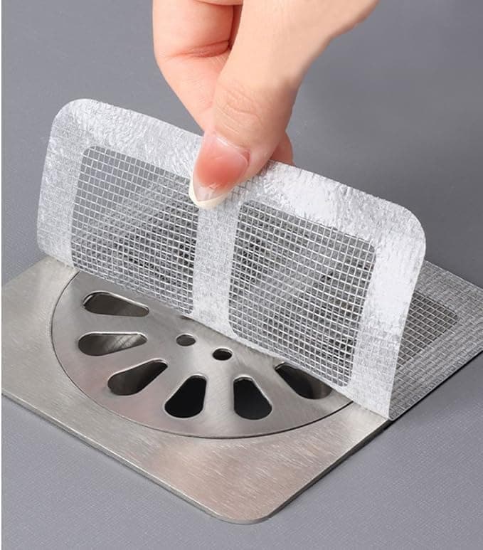 Mesh Strainer for Sink - Drain Cover | Multipurpose mesh roll | Drain Guard mesh | Drain Cover for Bathroom | Kitchen Sink Drain Cover | Sink Cover Cockroach (Mesh Strainer - 50 Units)