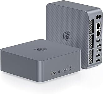 Beelink EQI Mini PC W-11 Pro i5-12450H 32GB DDR4 500GB NVMe M.2 SSD Dual Display 4K@60Hz Output, Wi-Fi 6, RJ45, Built in PSU Office Mini Computer
