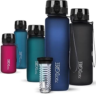 720°DGREE Fruit Infuser Tritan Sports Water Bottle | 1000ml | Sapphire Blue