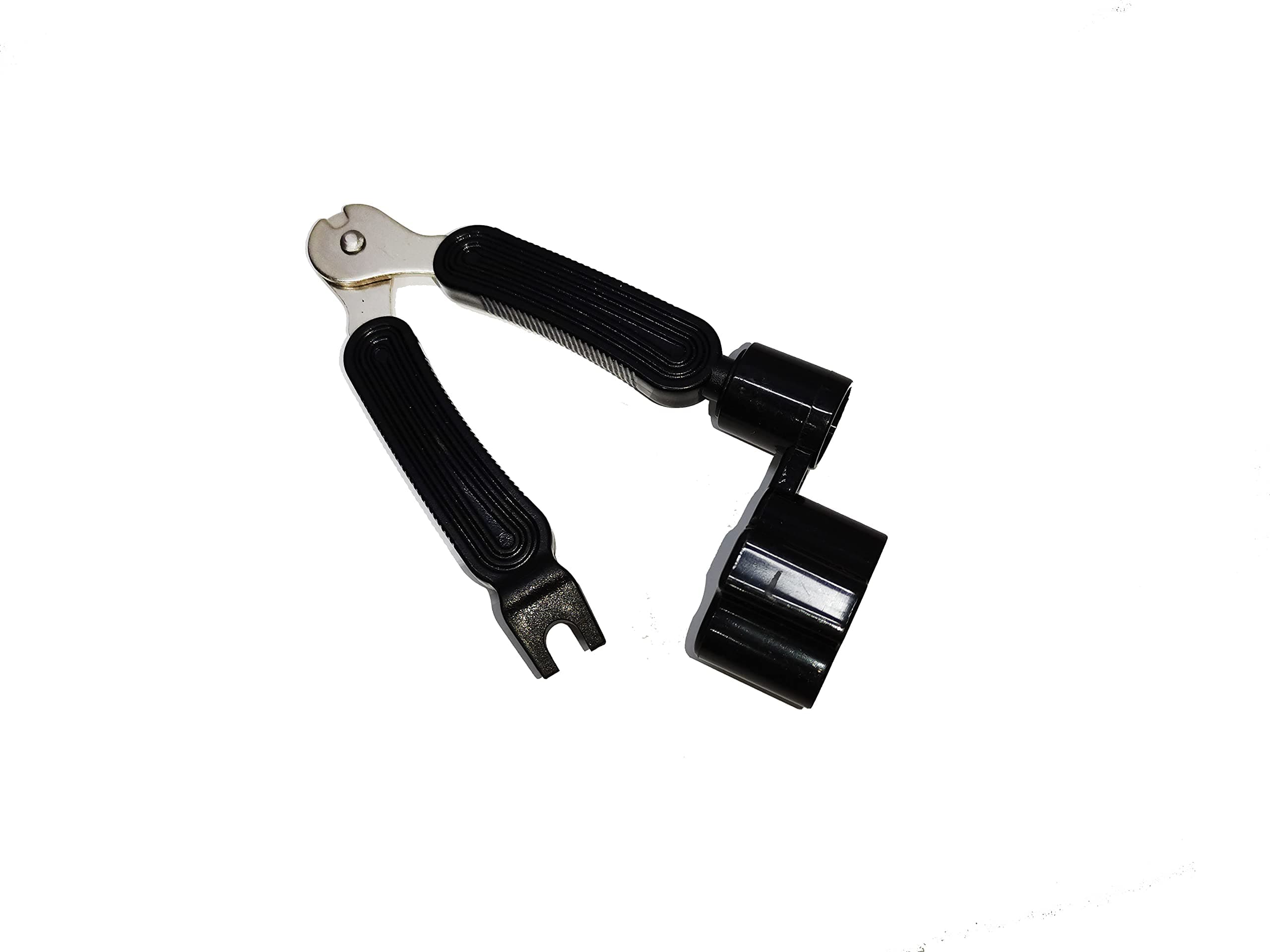 Guitar String Winder Cutter and Bridge Pin Puller, Winder Guitar String Winder and Cutter – All-In-1 Restringing Tool Guitar Repair Tool Functional 3 in 1 (Black)