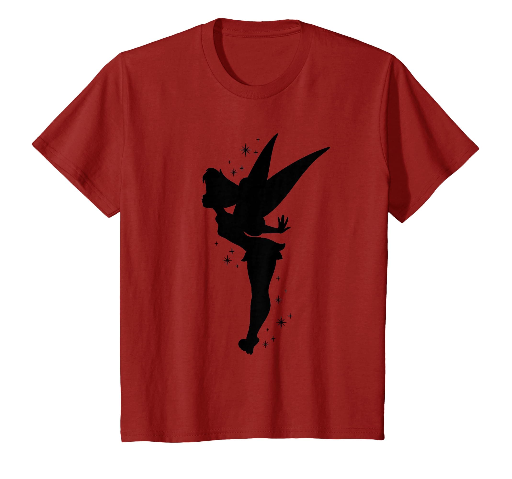 Peter Pan Tinker Bell Pixie Dust Silhouette T-Shirt
