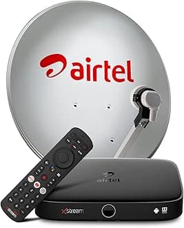 Airtel Xstream Box | Android TV Box |1 Month Ultimate Gujarati Plus Hindi HD Pack | Free Installation