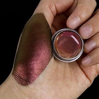 Bowitzki Duochrome Eyeliner Shimmer Gradient Color Retro Liner Makeup Water Activated Eye Liner (Sunset)