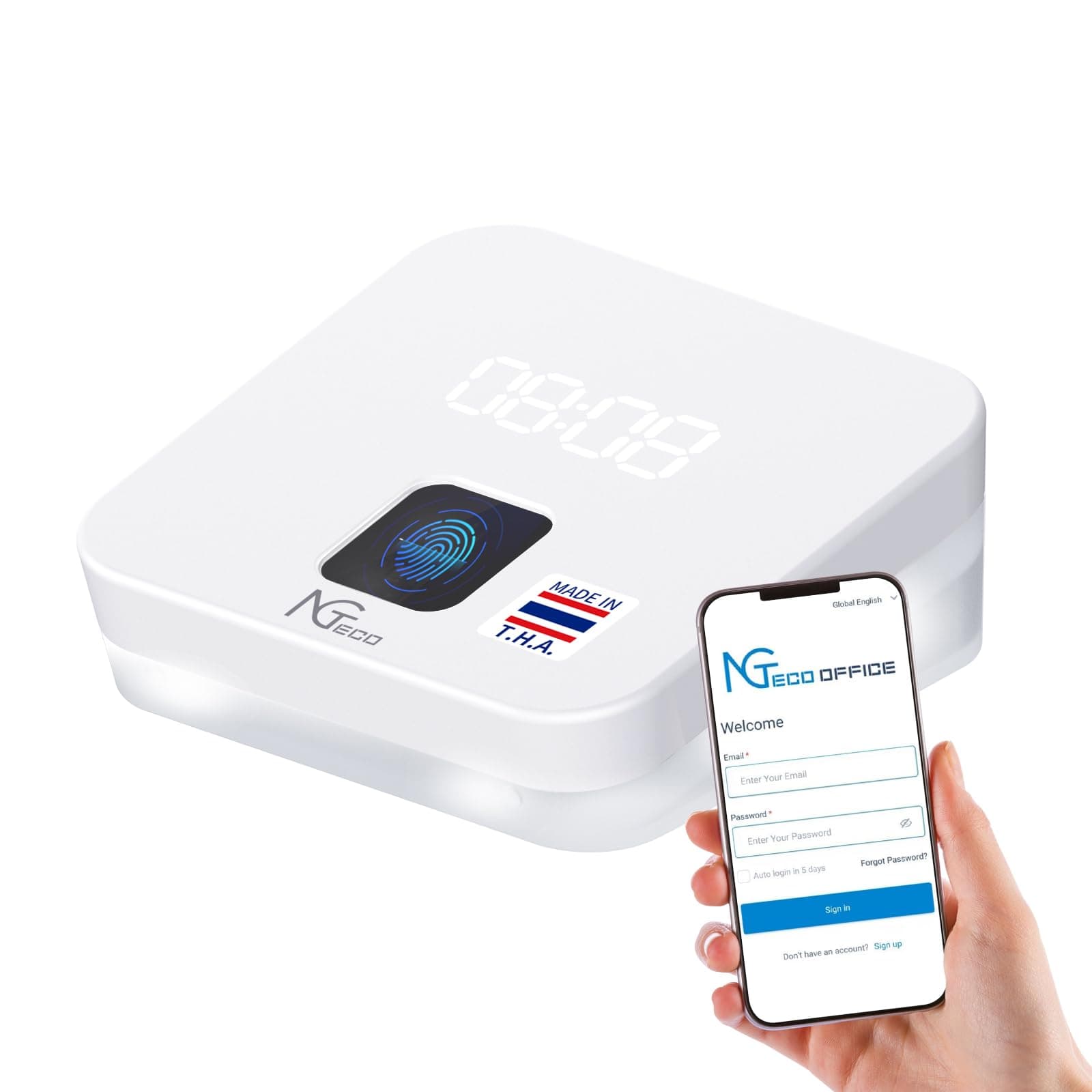 NGTeco Cloud-Based Time Clock App TC4