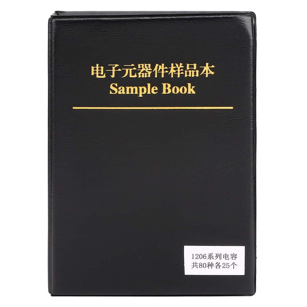 Sample Book 1206 Series 80 Value Capacitors Assortment Kit Electron Components Sample Book Kit Black