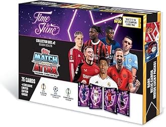 Topps UEFA Champions League Match Attax 24/25 Trading and Collectible Card Game (Time to Shine Collector Box - Volume 2)