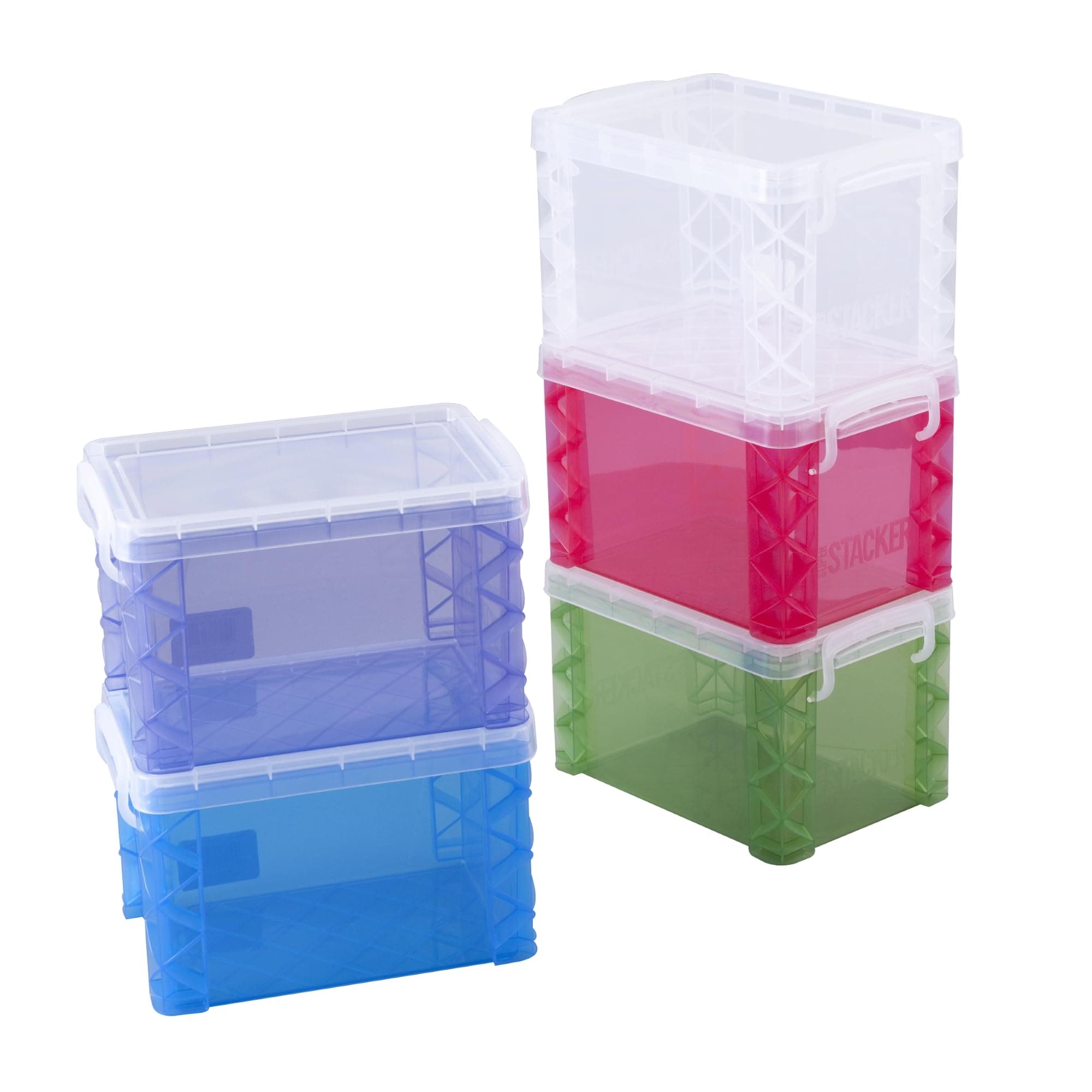 ADVANTUS Super Stacker Index Box, 4" x 6", Color May Vary, 1 Box (61614)