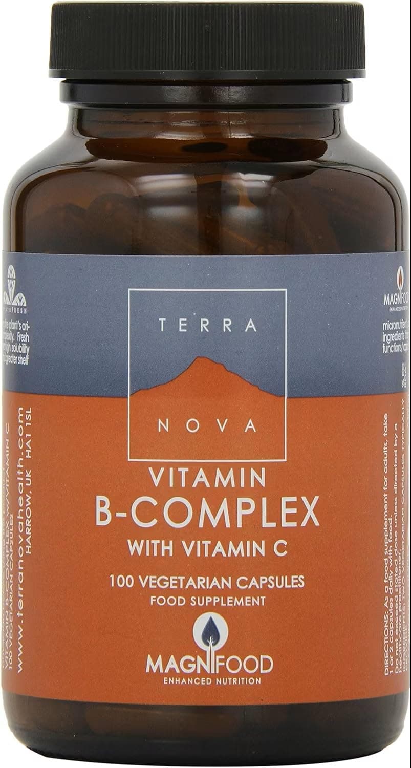 B Complex With Vitamin C Capsule- 100 Vegicaps