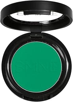 IS'MINE ISMINE Single Green Matte Eyeshadow, High Pigment, Longwear, Intense Color Best Single Green Eyeshadow Eye Makeup for Day & Night