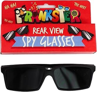 Rear View Mirror Spy Glasses, See Behind You - Spy Kit Gadgets for Boys and Girls, Cool Toys, Spy Gear for Kids and Adults, Fun Novelty Toy, Ideal Party Favours