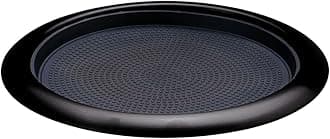 TR1412RIBX Tray with Removable Insert, 12" Round, Stainless Steel, Black Onyx