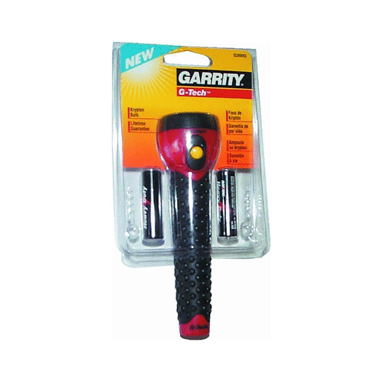 G-tech® Flashlight with Non-slip Rubber Grip