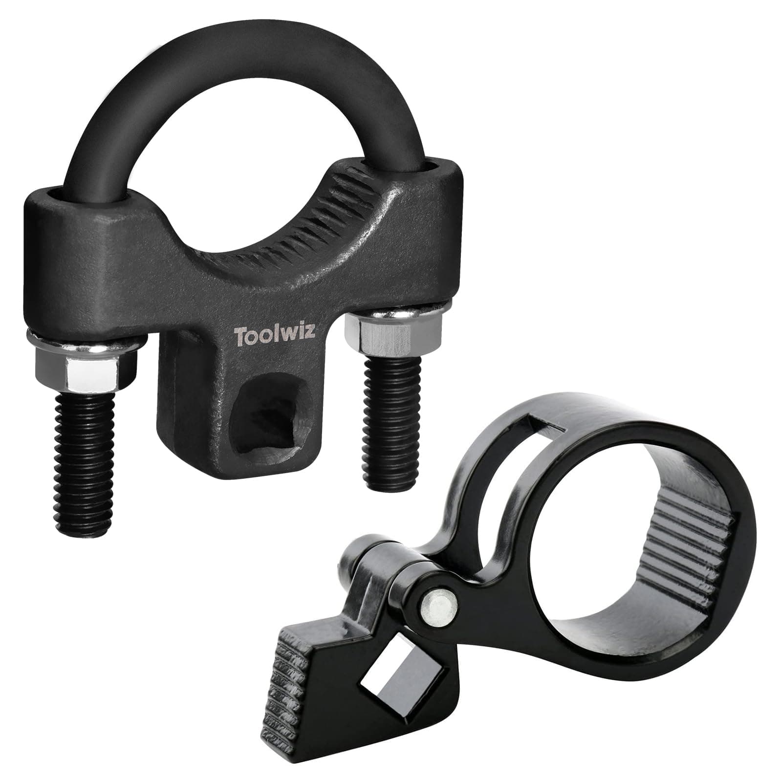 Inner Tie Rod Removal Tool Kit, 3/8'' Universal Low Profile Tool and Inner Tie Rod Hex Wrench Repair Remover 27-42mm End Wrench for 1/2" Square Drive, 2pcs for Most Cars Repair