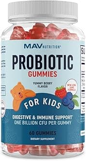 Probiotic and Prebiotic Capsules | Synbiotic Gut Health & Bloating Relief for Women & Men | Enzymes with Probiotics for Digestive Health | 60 Non-GMO Vegetarian Capsules (Probiotic Gummy for Kids)