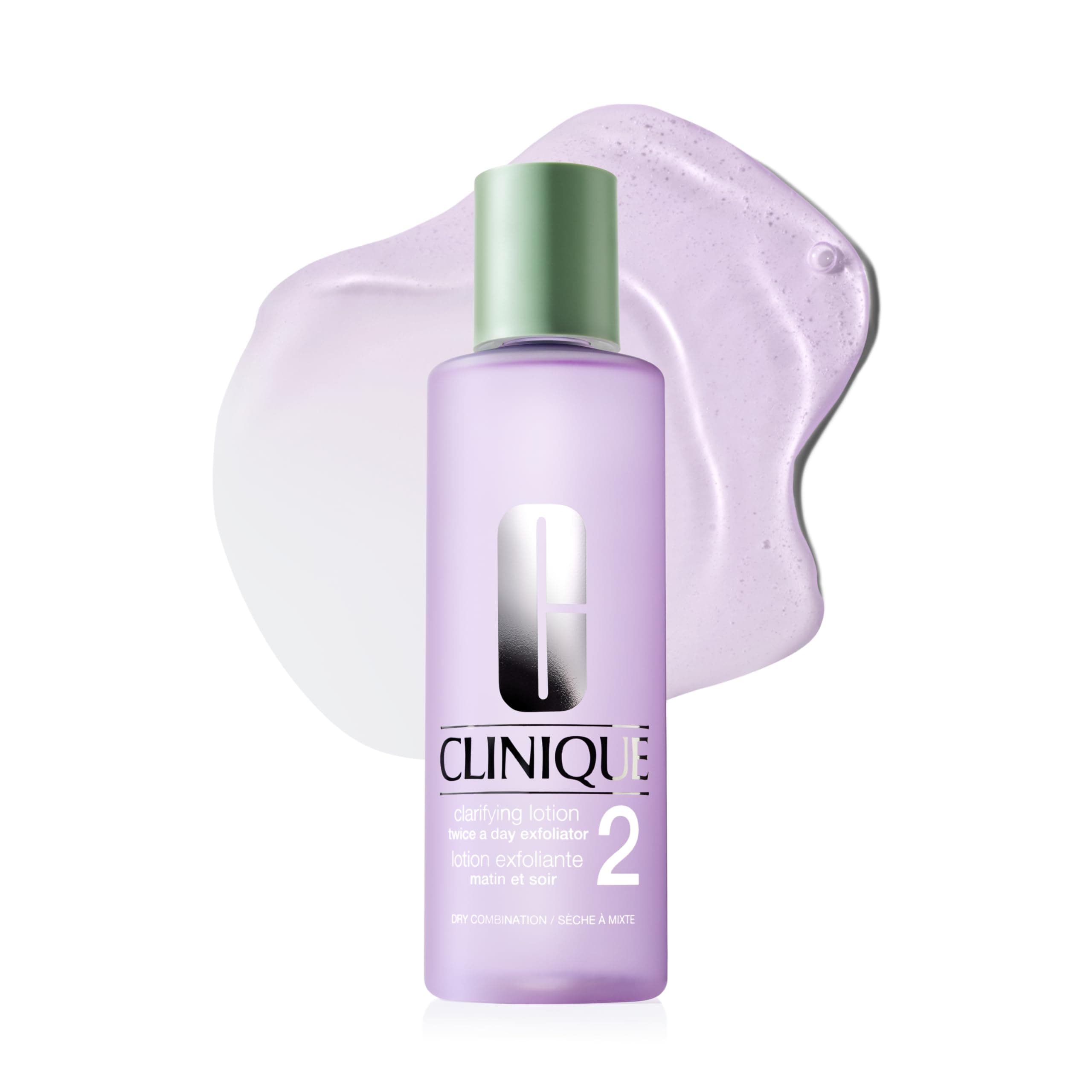 Clinique 3-Step Clarifying Lotion Face Exfoliator 2 | Toner With Witch Hazel | For Dry Combination Skin Types