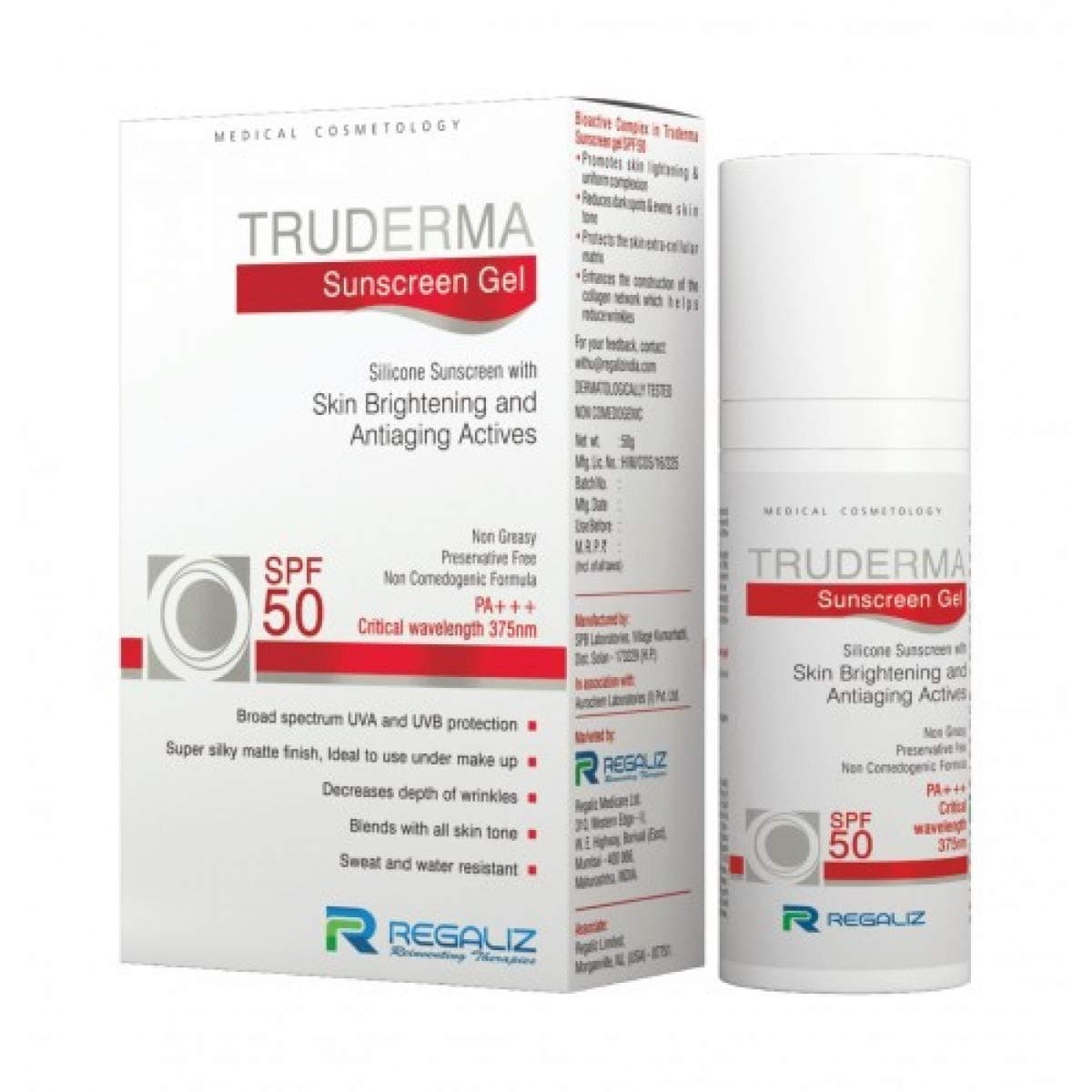 Truderma Sunscreen Gel SPF 50