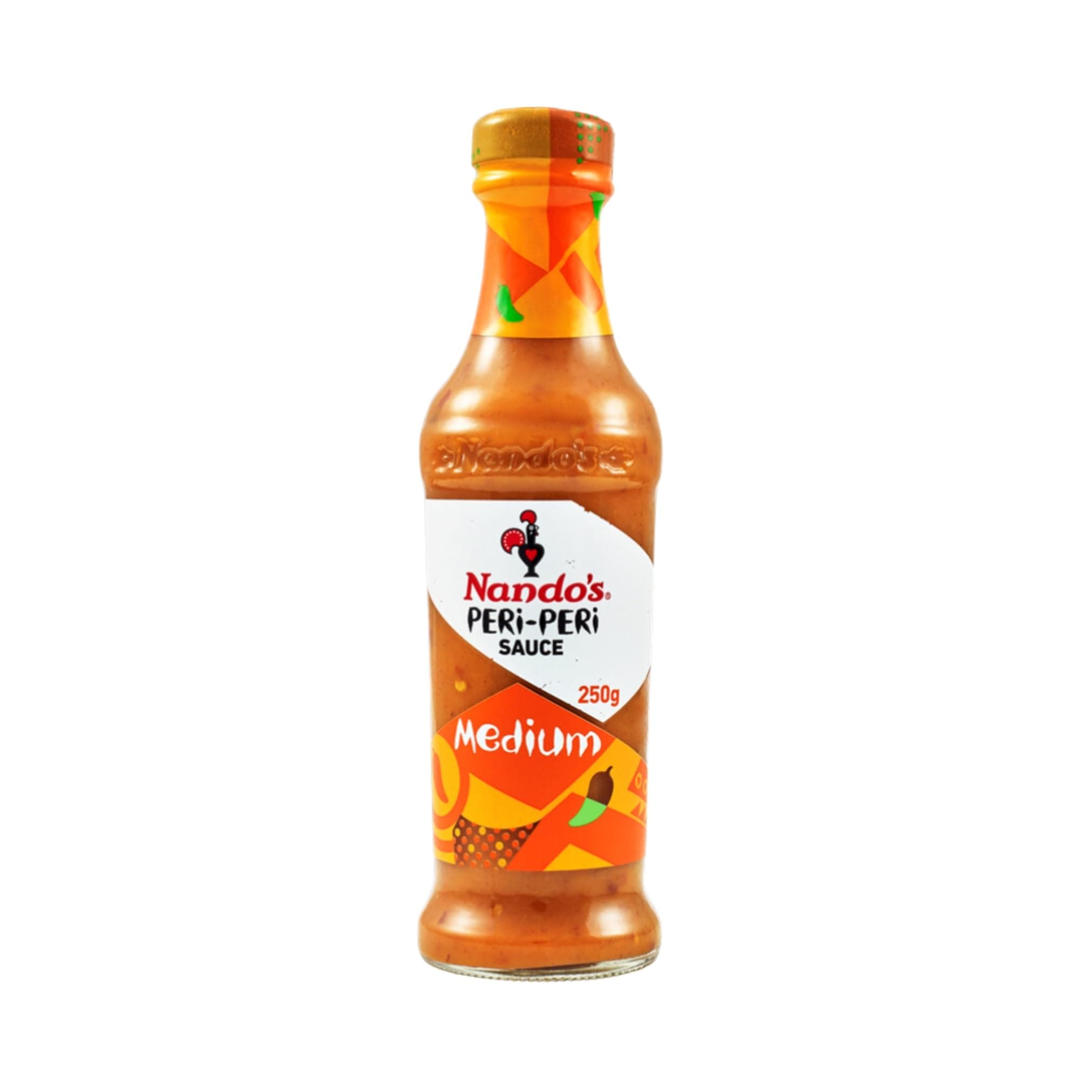 Medium PERi-PERi Sauce | Medium | No Artificial Colours or Flavours | Halal | Gluten Free (GF) | 250g