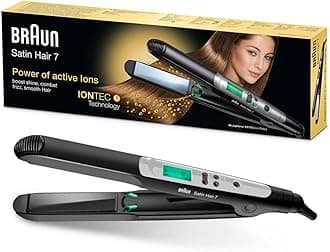 Satin Hair 7 ST710 Hair Straightener With IONTEC Technology, Black
