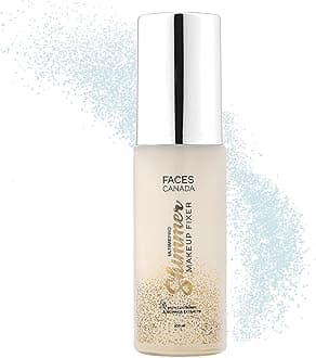 FACESCANADA Ultime Pro Shimmer Makeup Fixer, 100Ml | Long Lasting Makeup Setting Spray | Keeps Makeup Intact | Glamourous Shimmer Finish | Hydrates, Soothes & Refreshes Skin | Alcohol Free (Pack of 1)